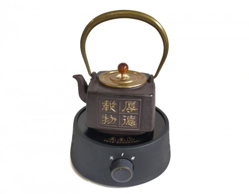 Set Bộ Bếp Điện Ấm Gang Tetsubin Pha Trà Cao Cấp