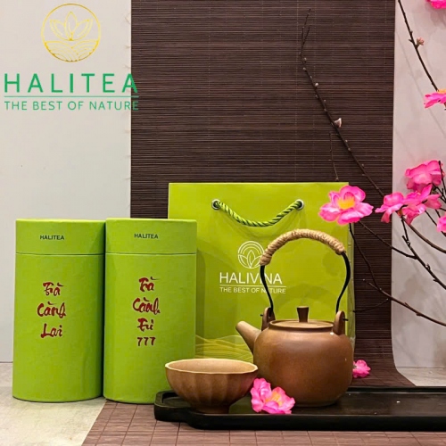 Set Quà Tặng 10 Loại Trà Tân Cương Thái Nguyên HALITEA Thượng Hạng