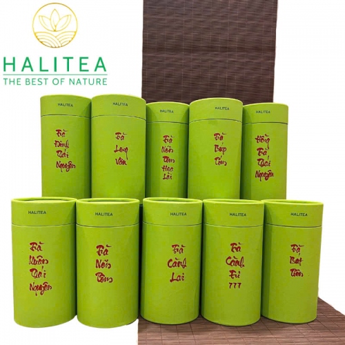 Set Quà Tặng 10 Loại Trà Tân Cương Thái Nguyên HALITEA Thượng Hạng