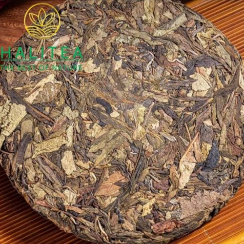 Set Quà Tặng 2 Bánh Trà Phổ Nhĩ Lưỡng Toàn Kỳ Mỹ Ban Chương Kiều Mộc | Hộp Vali Cao Cấp 375g x 2