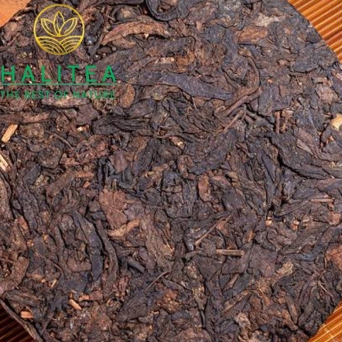 Set Quà Tặng 2 Bánh Trà Phổ Nhĩ Lưỡng Toàn Kỳ Mỹ Ban Chương Kiều Mộc | Hộp Vali Cao Cấp 375g x 2