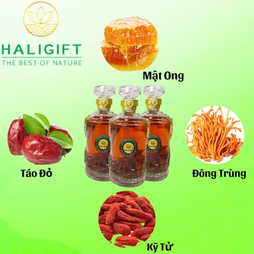 Set Quà Tặng Tết Sum Vầy (Trà + Rượu)