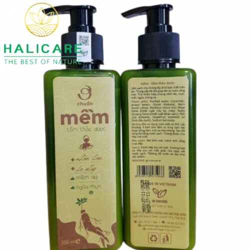 Sữa Tắm Thảo Dược Thiên Nhiên Mềm Chai 300ml