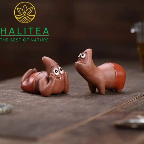 Tea Pet Phái Đại Tinh Tử Sa Nghi Hưng – Trà Sủng Cute Trang Trí Bàn Trà