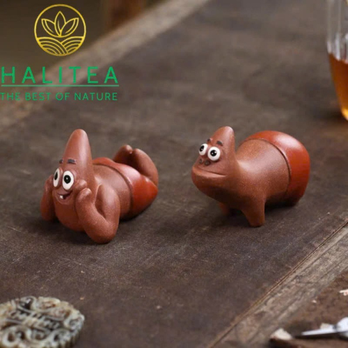 Tea Pet Phái Đại Tinh Tử Sa Nghi Hưng – Trà Sủng Cute Trang Trí Bàn Trà