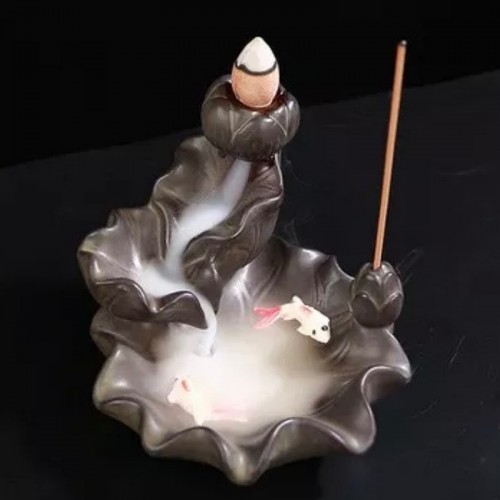 Thác Khói Trầm Hương 3 Lá Sen