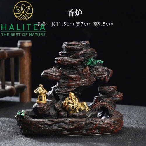 Thác Khói Trầm Hương Cảnh Núi Đá