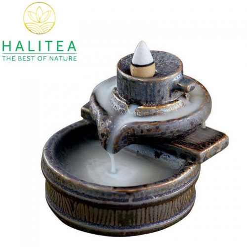Thác Khói Trầm Hương Lá Sen