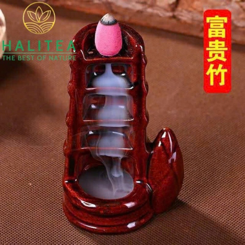 Thác Khói Trầm Hương Lá Sen