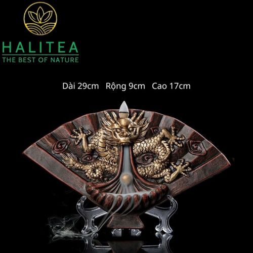 Thác Khói Trầm Hương Quạt Rồng