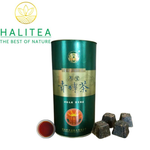 Thanh Chuyên Trà Động Trang 500g – 40 Viên Hắc Trà Xích Bích Hồ Bắc
