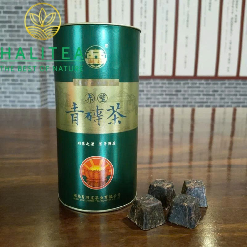 Thanh Chuyên Trà Động Trang 500g – 40 Viên Hắc Trà Xích Bích Hồ Bắc