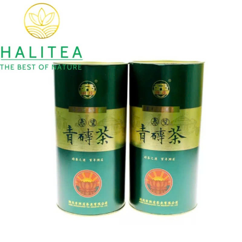 Thanh Chuyên Trà Động Trang 500g – 40 Viên Hắc Trà Xích Bích Hồ Bắc