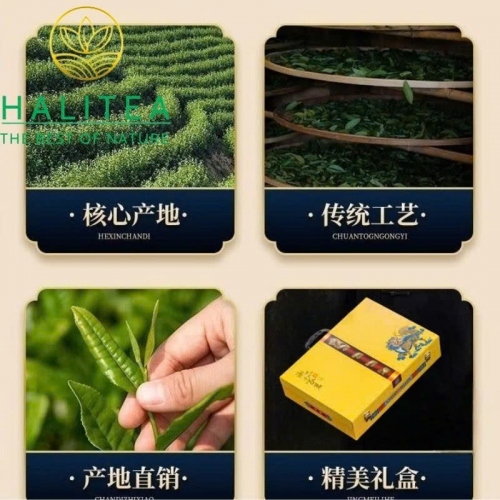 Thiết Quan Âm (Tie Guan Yin) Hộp Quà Tặng Vali Vàng Kim Long 30 Hũ 420g