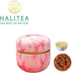 Bạch Trà Cổ Thụ Quả Tật Lê Gai Vân Nam Hộp Thiếc 100g