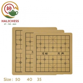 Bàn Cờ Tướng Da Pu Chống Trơn Trượt Size 35, 40, 50