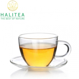 Bộ Tách Dĩa Thủy Tinh Cao Cấp 100ml