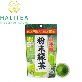 Bột Trà Xanh Funmatsu Ryokucha Nhật Bản – 100g