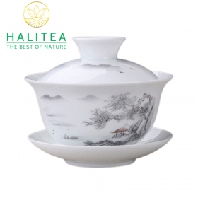 Chén Khải Pha Trà Sứ 170ml CK13