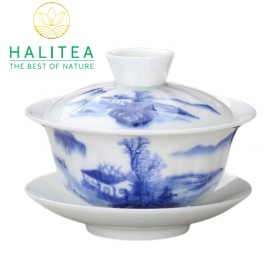 Chén Khải Pha Trà Sứ 180ml CK08