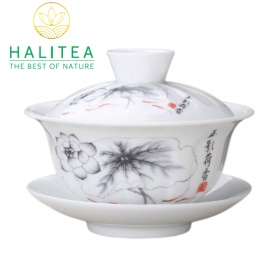 Chén Khải Pha Trà Sứ 180ml CK18