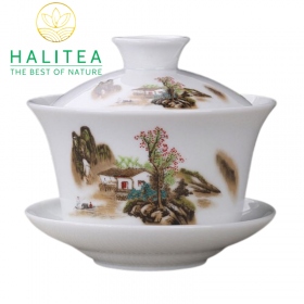 Chén Khải Pha Trà Sứ 280ml CK10