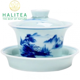 Chén Khải Sứ Cao Cấp Vẽ Tay 150ml