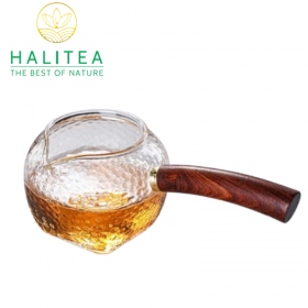 Chén Tống Thuỷ Tinh Cán Gỗ 300ml