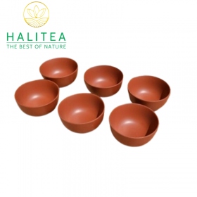 Chén Trà Đất Sét Đỏ Không Tráng Men 30ml