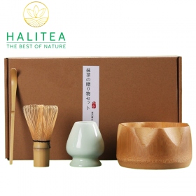 Combo Bộ Trà Cụ Nhật Bản Pha Trà Matcha 4 Món
