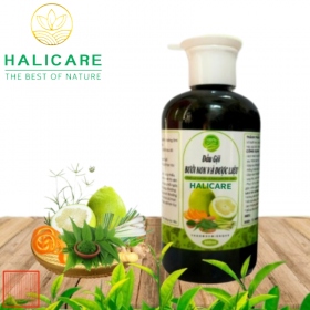 Dầu Gội Thiên Nhiên HaliCare Bưởi Non và Dược Liệu Chai 500ml