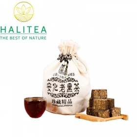 Hắc Trà An Hóa 2015 Viên Gạch Cắt Sẵn Túi 500g