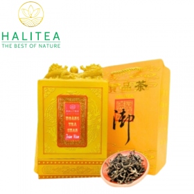 Hoàng Trà Shan Trăm Năm HALITEA Di Sản Hộp Ấn Vàng Cao Cấp