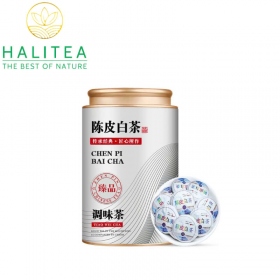 Lão Bạch Trà Trần Bì Phúc Đỉnh Thọ Mi - Hộp Thiếc 250gr