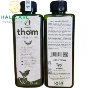 Nước Súc Miệng Thảo Dược Thiên Nhiên Thơm Chai 300ml