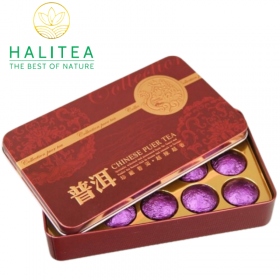 Phổ Nhĩ Viên Hoa Nhài Hộp Thiếc 75Gr