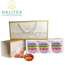Set Quà Tặng - 12 Loại Trà Thảo Dược Halitea Túi Tam Giác Cao Cấp