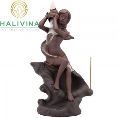 Thác Khói Trầm Hương Cô Gái Vác Vò Mỹ Miều