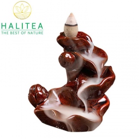 Thác Khói Trầm Hương Lá Sen