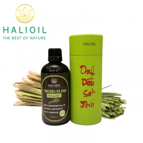Tinh Dầu Sả Java HALIOIL - Citronella Chai 100ml
