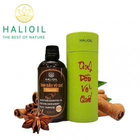 Tinh Dầu Vỏ Quế HALIOIL - Cinamon Chai 100ml