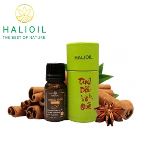 Tinh Dầu Vỏ Quế HALIOIL - Cinamon Chai 10ml
