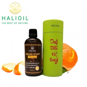Tinh Dầu Vỏ Quýt HALIOIL - Mandarin 100ml