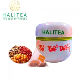 Trà Bổ Dưỡng HALITEA Túi Tam Giác Hộp Thiếc 40g/ hộp/10 túi