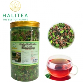 Trà Gạo Lứt Đậu Đen Xanh Lòng Hũ 500gr