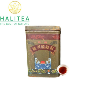 Trà Phổ Nhĩ Chín Ông Long Thịnh Thập Niên 1980 – Hộp Thiếc...