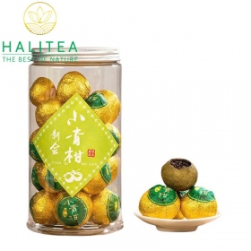 Trà Phổ Nhĩ Quýt - Tiểu Thanh Cam Hũ Pet Nhựa 250gr
