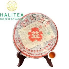 Trà Phổ Nhĩ Sống Đại Ích 7542 Hồng Đại Ích 2003 – Mãnh Hải...