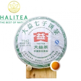 Trà Phổ Nhĩ Sống Đại Ích (Dayi – 7542) 2013 Lô 301 – Bánh 357g
