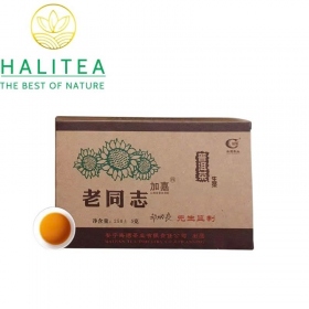 Trà Phổ Nhĩ Sống (Lao Tong Zhi) Lão Đồng Chí Gia Gia 2006 – Gạch...